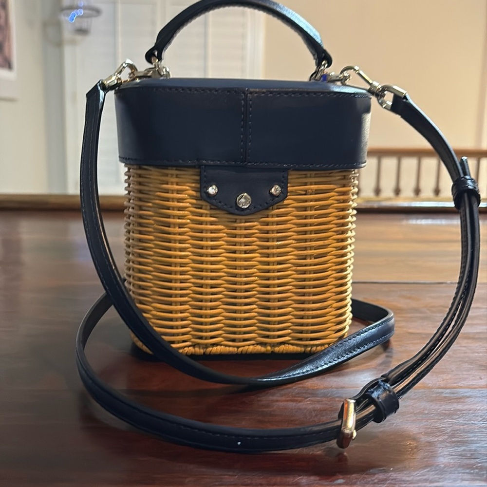 KATE SPADE Rumi Wicker Crossbody Bag - Picture 3 of 12